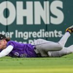Rockies manager said he's benching rookie center fielder for flipping off Braves crowd - USA Today