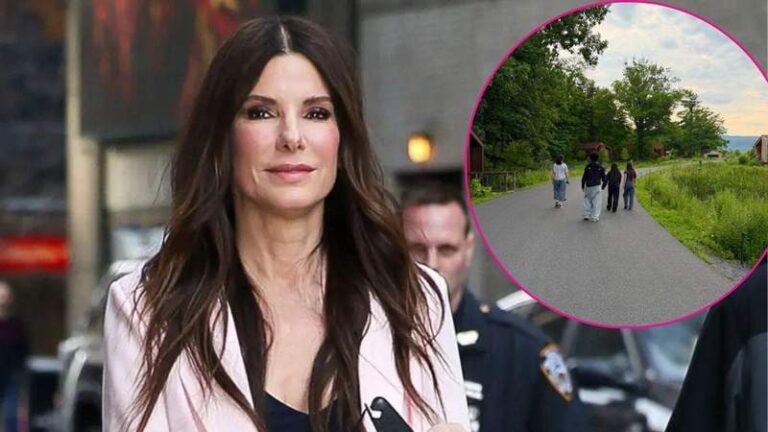 Sandra Bullock Gives Rare Glimpse of Kids Louis and Laila in Summer Photo Dump - AOL.com