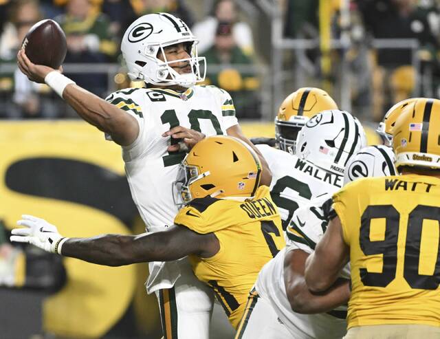First Call: Packers to play Jordan Love and other starters vs. Steelers; Curt Schilling shares ideas on Paul Skenes’ trouble - TribLIVE.com