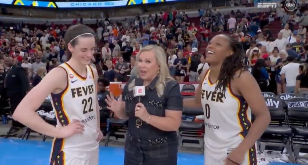 Caitlin Clark, Stephanie White push back on technical fouls vs. Sky: ‘That’s a bad call’ - Awful Announcing