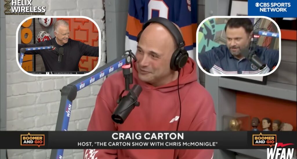 Craig Carton chides Boomer Esiason, Gregg Giannotti for not firing back at Katie Nolan - Awful Announcing