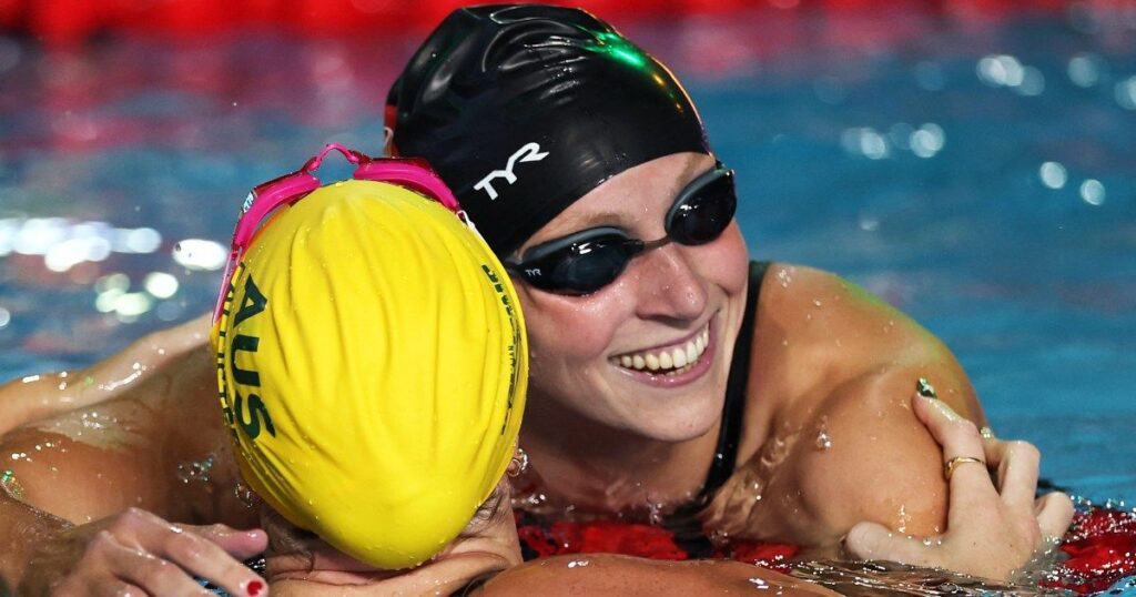 Douglass breaks 50m freestyle swimming world record, Ledecky loses 800m - Al Jazeera