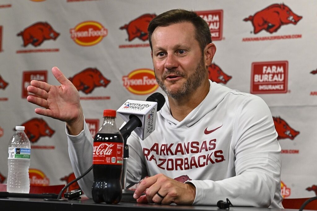 Ryan Silverfield, players press conference: KJ Jackson named Arkansas football's starting quarterback - The Arkansas Democrat-Gazette
