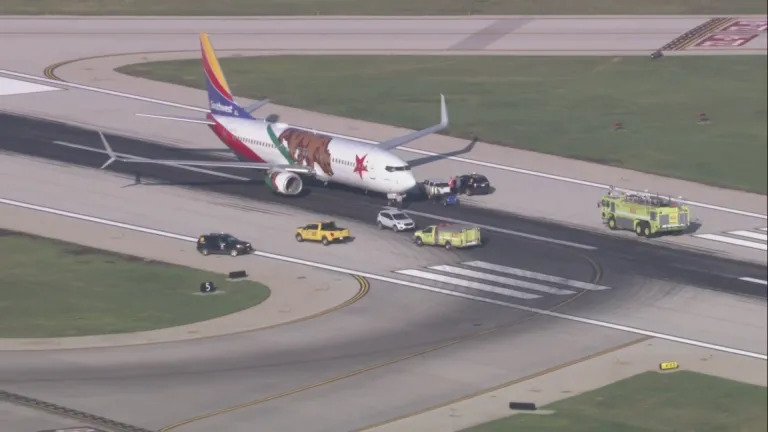 Southwest Flight 1243 Lands Safely At Chicago After Nose Gear Tires Lose Pressure - aviationtoday.in