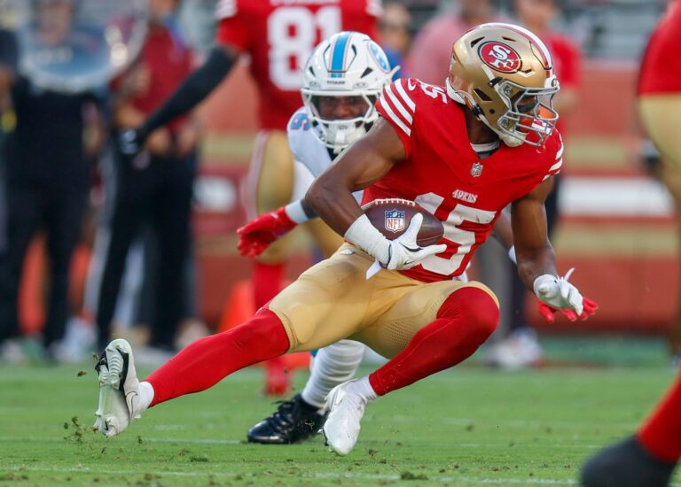 49ers’ Stribling, Rourke show off in debuts; Shanahan on sideline as usual - Daily Democrat