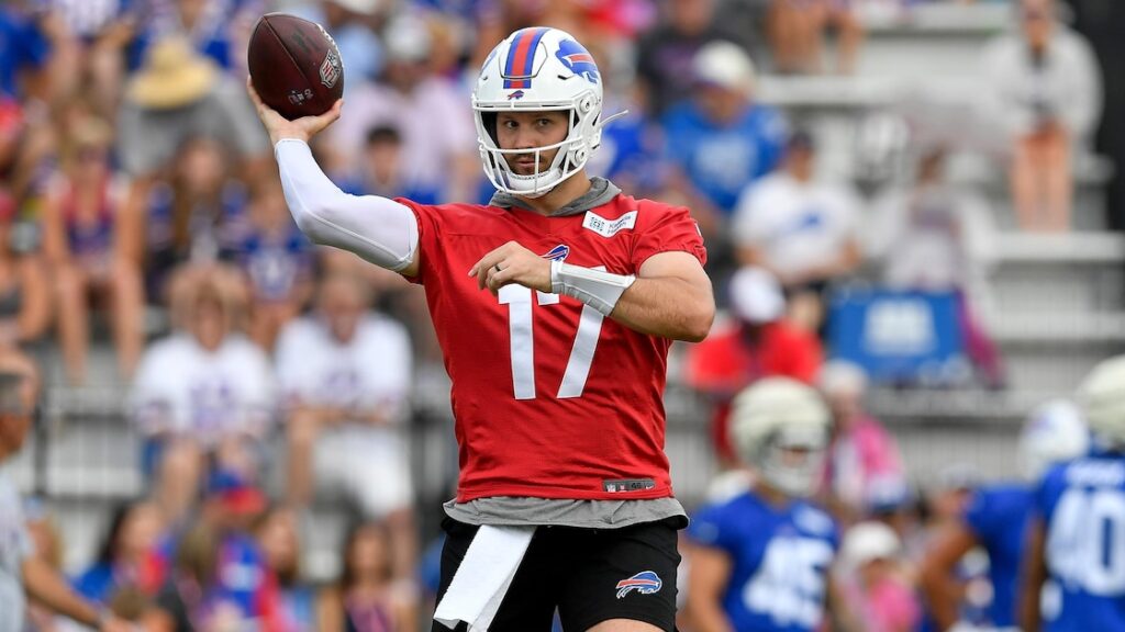 Watch Josh Allen Run Out at Bills' New Highmark Stadium in Nickel City Uniform for 1st Time on Video - Bleacher Report