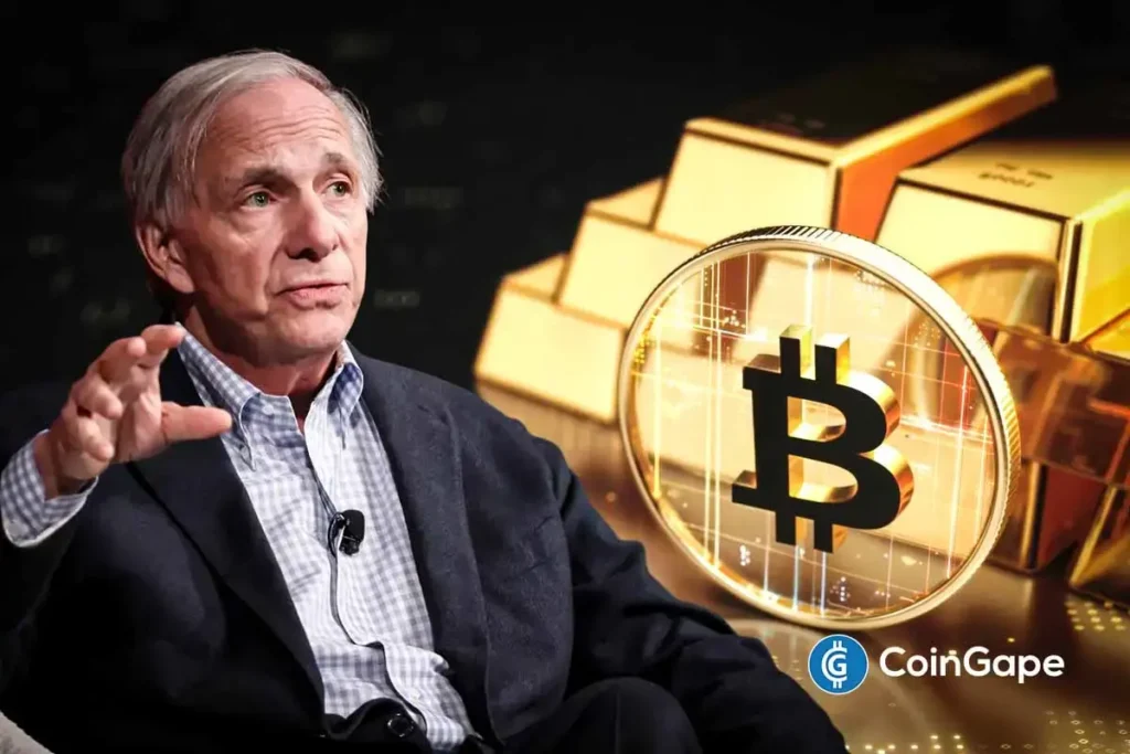 Bitcoin vs Gold: Ray Dalio Says Gold Could Outperform BTC Amid AI Bubble Risks - CoinGape
