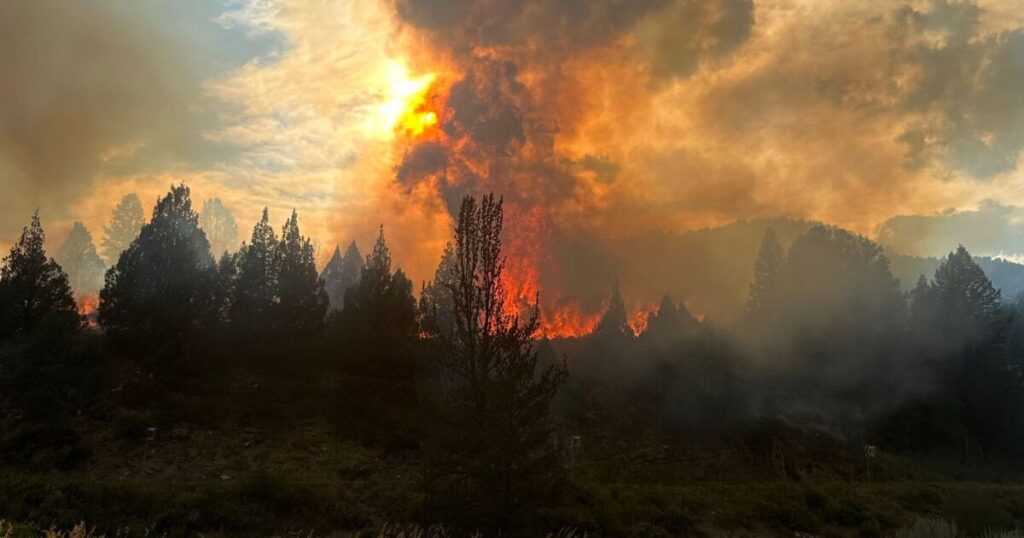 Blind Hollow Fire Prompts Closure of U.S. Highway 89 in Logan Canyon - SSBCrack