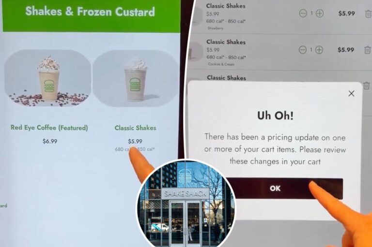 Customer Claims Shake Shack Raises Prices for No Tip at Self-Checkout Kiosk - SSBCrack