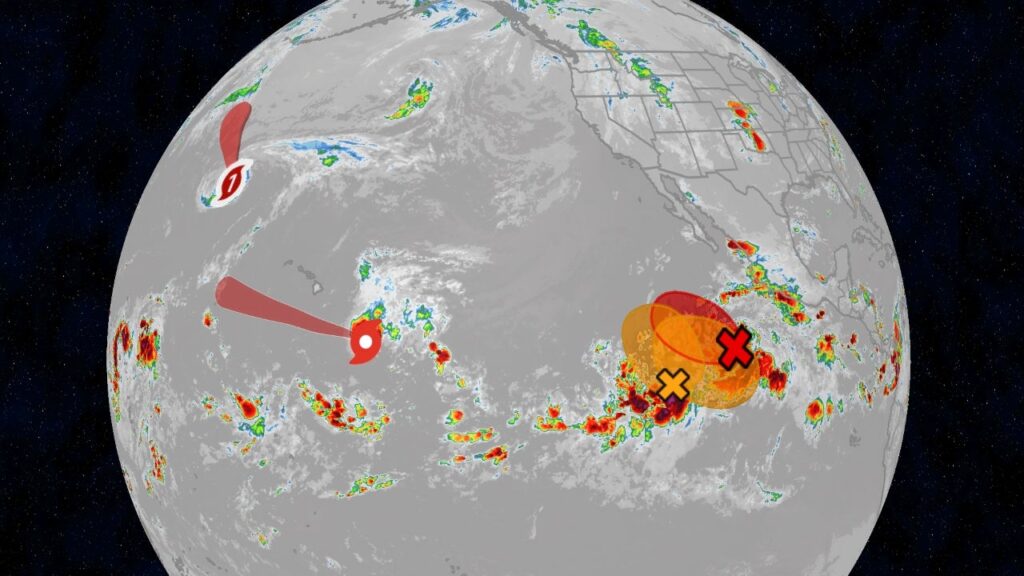 2026 hurricane season maps tracker: Current storms, forecast - The Weather Channel