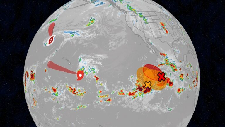 2026 hurricane season maps tracker: Current storms, forecast - The Weather Channel