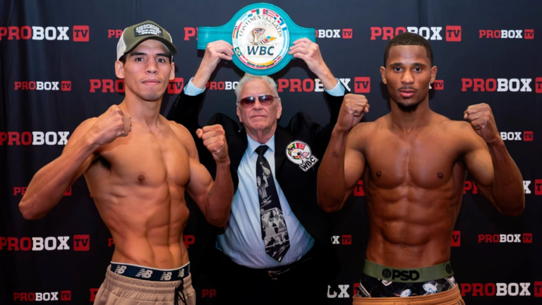 Francisco "Bebu" Verón se prepara para su pelea co-estelar en Las Vegas contra Yoenli "El Diablo" Hernández - SSBCrack