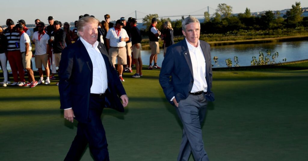 Trump to serve as honorary chairman of Presidents Cup - Sports Business Journal