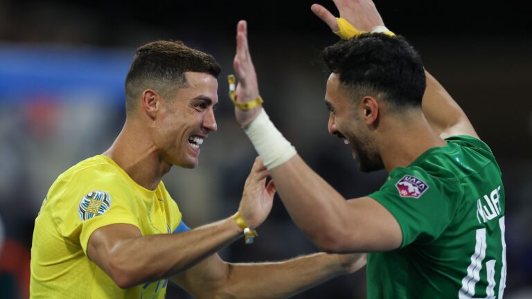 After an absence: Al-Aqidi lines up alongside Ronaldo in Al-Nassr's squad against Al-Taawoun - Goal.com