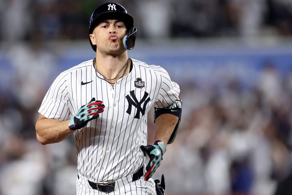 New York Yankees Get Giancarlo Stanton News During Cubs Series - heavy.com