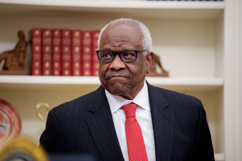 Clarence Thomas May Get to Overturn Case He Opposed 22 Years Ago - Newsweek
