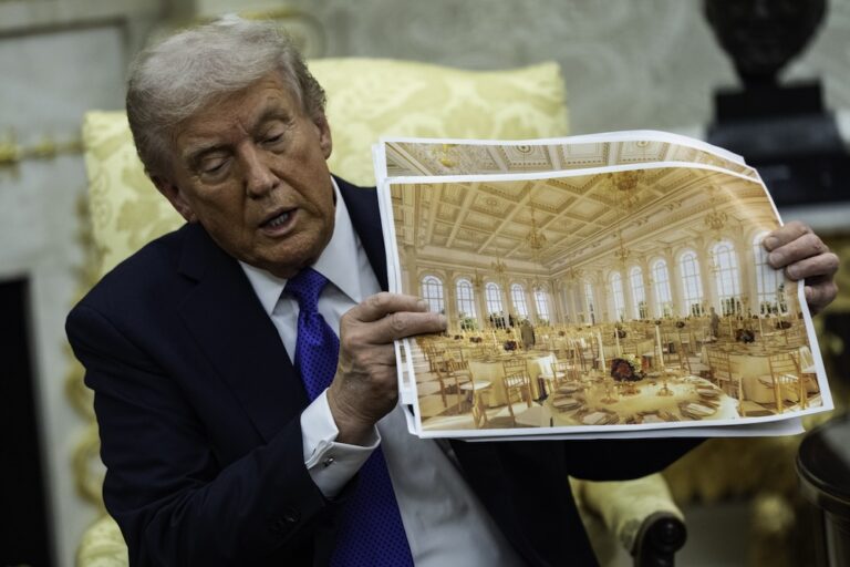US appeals court blocks Trump’s ballroom - Apollo – The International Art Magazine