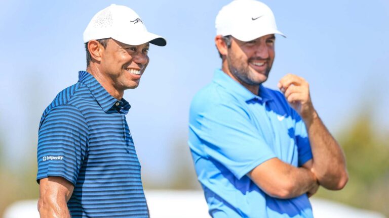 Tiger Woods sends message to ‘incredible’ Scottie Scheffler after he wins the Tour Championship - Yardbarker