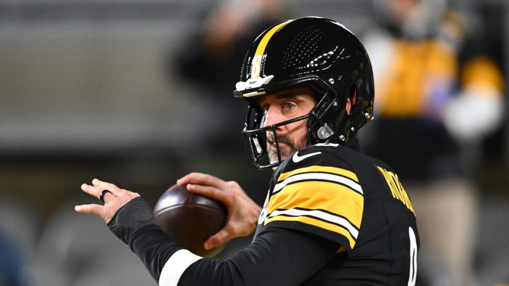 Steelers’ Aaron Rodgers Opens Up on WR Roman Wilson at Training Camp - heavy.com