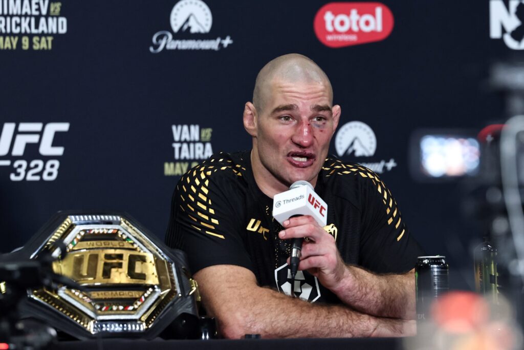 Sean Strickland tears into Gillian Robertson’s coach Din Thomas after UFC 330 retirement - Bloody Elbow
