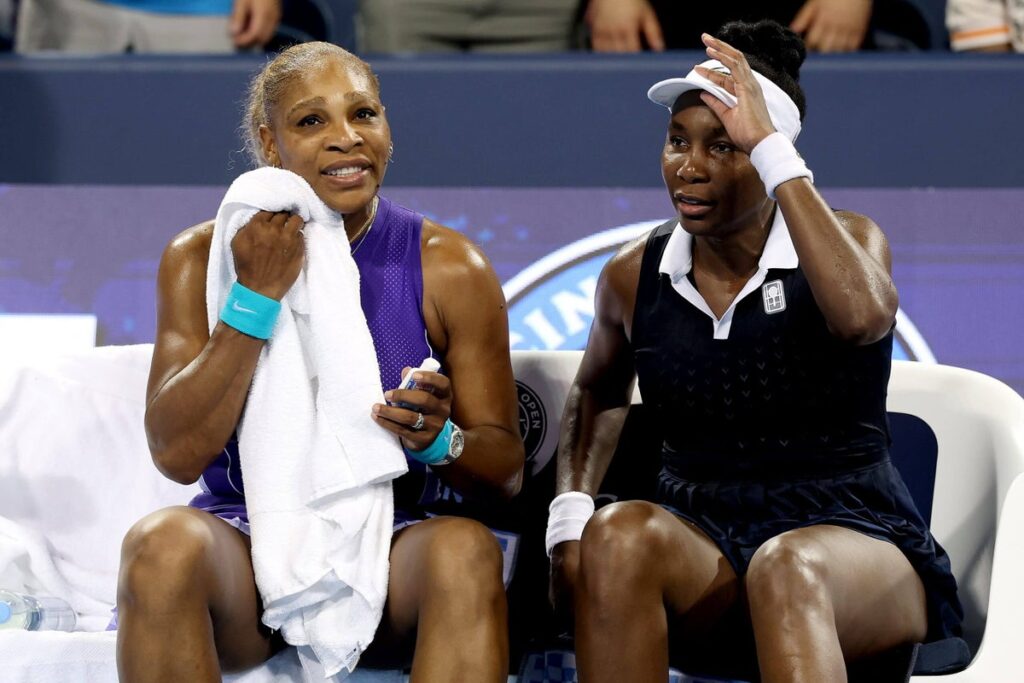 Serena and Venus Williams lose first doubles match since 2022 U.S. Open - The New York Times