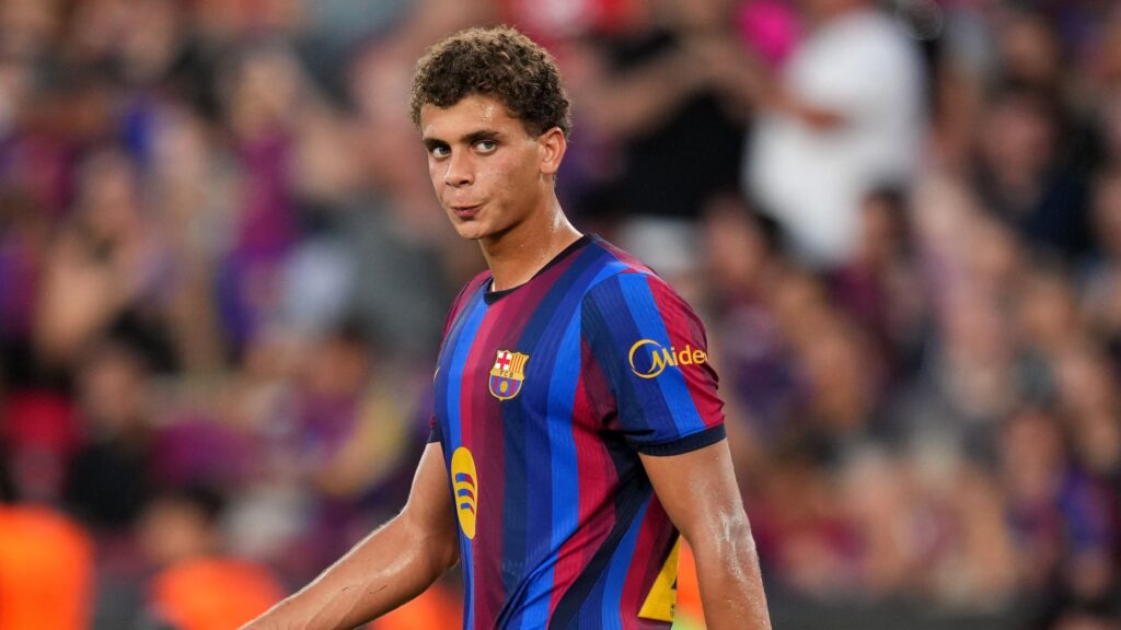 A unique achievement: Hamza Abdelkarim writes his name into Barcelona's history - Goal.com