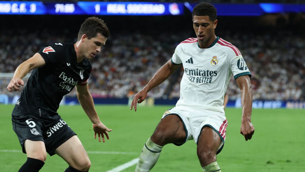 Jude Bellingham shines with two crucial assists as Kylian Mbappe grabs a stunning hat-trick in Real Madrid victory - Goal.com
