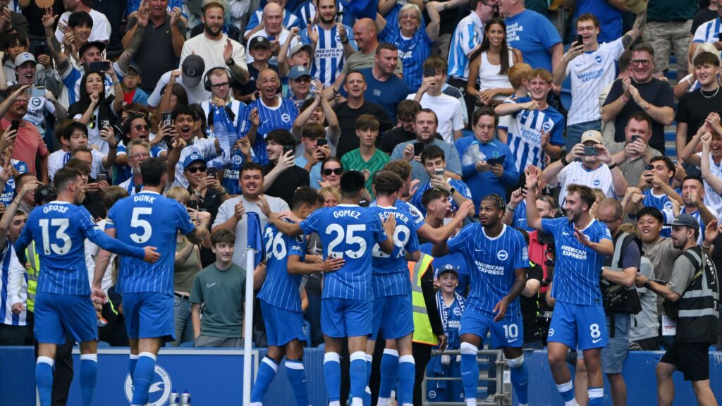 The fans leave: Brighton humiliate Aston Villa in 40 minutes! - Goal.com