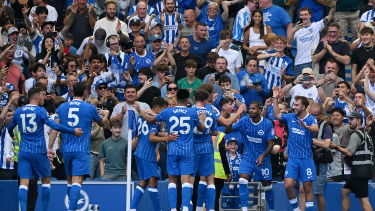 The fans leave: Brighton humiliate Aston Villa in 40 minutes! - Goal.com