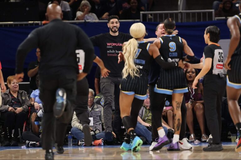 Former NBA player Enes Kanter Freedom ejected from Sky-Fever game after confrontation - The New York Times