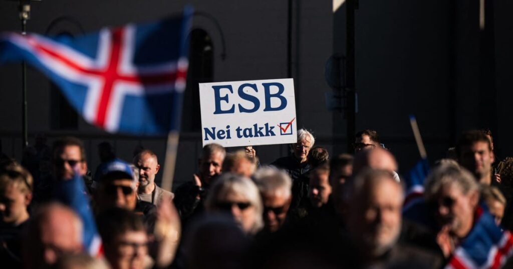 Icelanders say no to restarting talks to join the EU - politico.eu