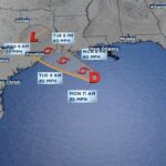 Tropical Depression Forms Over The Northern Gulf Of America - WKMG
