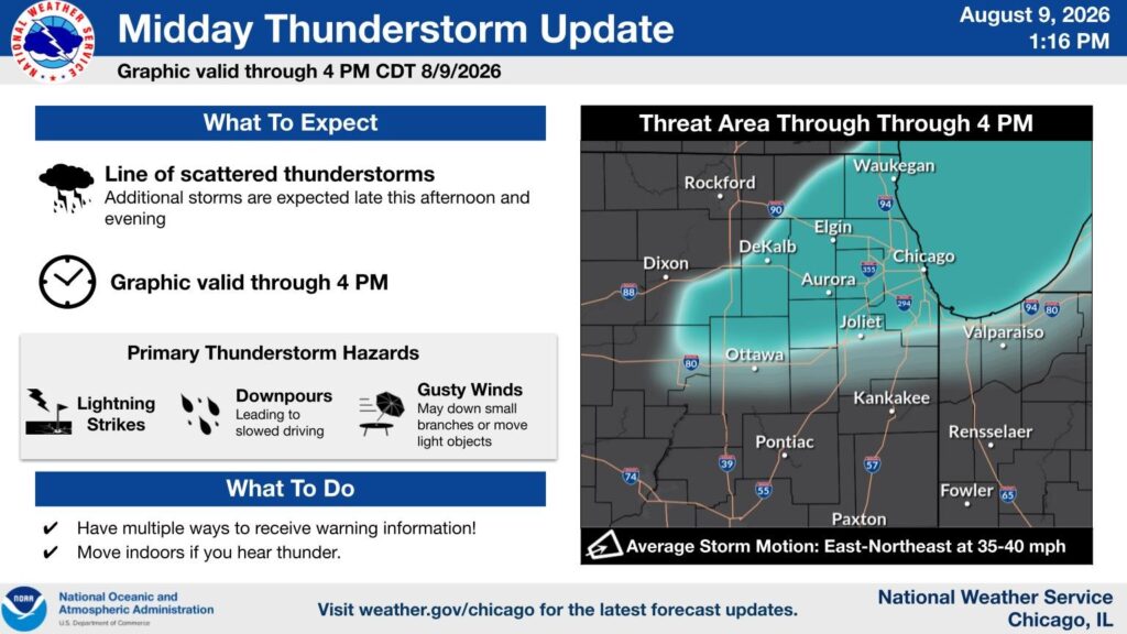 Severe thunderstorm watch issued - Evanston Now