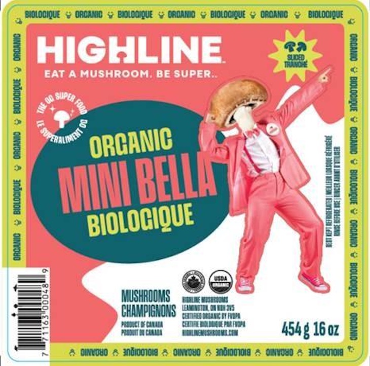 Highline Organic Mini Bella Mushrooms Recalled For Listeria - Food Poisoning Bulletin