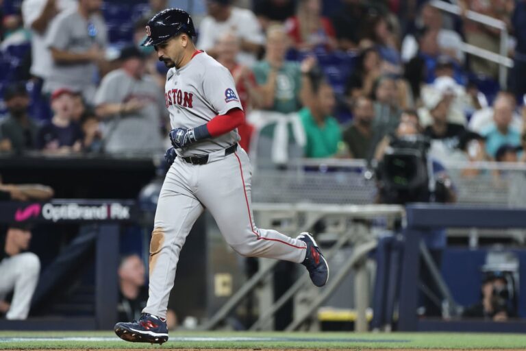 Jarren Duran’s 11th-inning grand slam lifts Red Sox over Marlins, stretches win streak to five - The Boston Globe