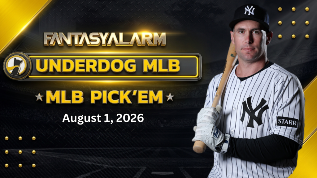 Paul Goldschmidt Underdog MLB Picks Today, 8/1: Baseball Projections + More - Fantasy Alarm