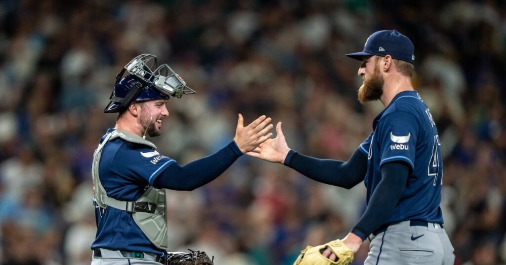 Palacio, Mesa Jr. lead Tampa Bay Rays past Seattle Mariners despite two-homer game for Canadian 1B Naylor - TSN