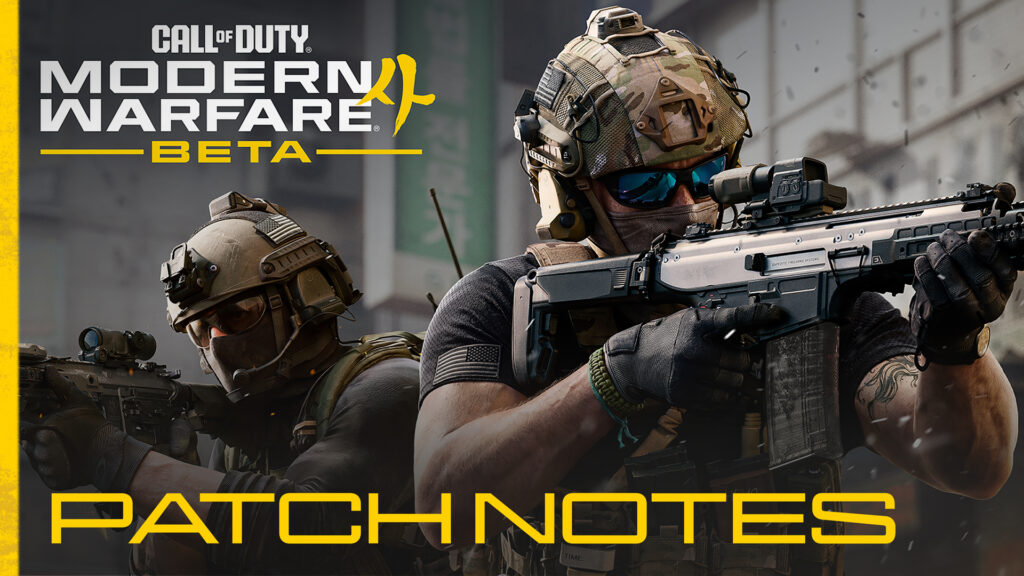 Modern Warfare 4 Beta Patch Notes - Call of Duty® | Best-Selling Video Game Franchise