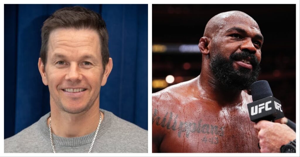 Mark Wahlberg Says He's Already Found His Jon Jones For A Potential Biopic - "This Guy's A Serious Athlete" - LowKickMMA.com