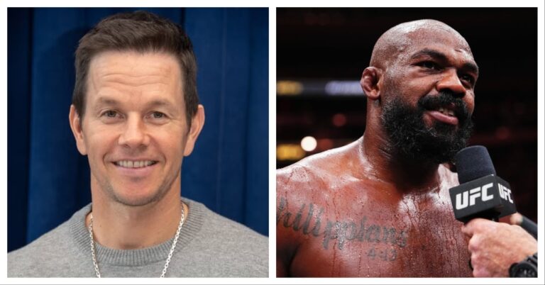 Mark Wahlberg Says He's Already Found His Jon Jones For A Potential Biopic - "This Guy's A Serious Athlete" - LowKickMMA.com