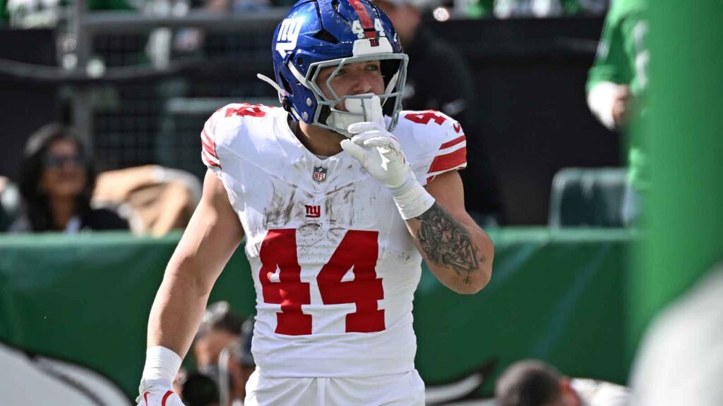 Giants HC John Harbaugh provides update after Cam Skattebo’s injury scare - ClutchPoints