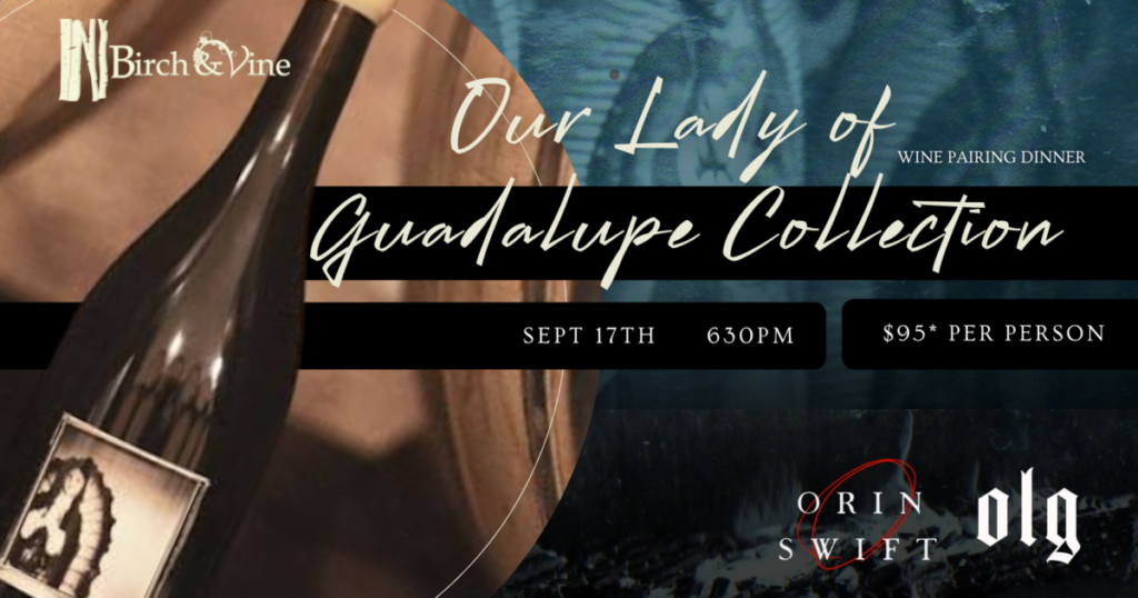 Our Lady of Guadalupe Collection Wine Dinner - St Pete Catalyst