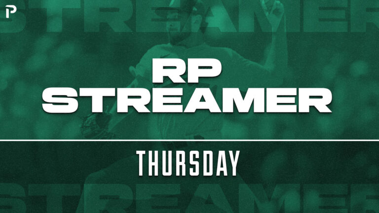 Relief Pitcher Streamer Rankings Fantasy Baseball: 8/13 - Pitcher List