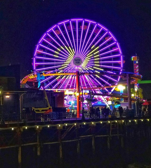 Santa Monica Pier Ferris Wheel to Honor Kobe Bryant with Special Lighting - Santa Monica Mirror