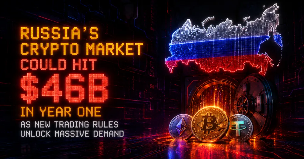 Russia’s Crypto Market Could Hit $46B in Year One as New Trading Rules Unlock Massive Demand - Bitcoin Foundation