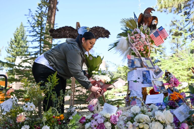 Big Bear bald eagle Jackie honored by community a week after her death - San Bernardino Sun