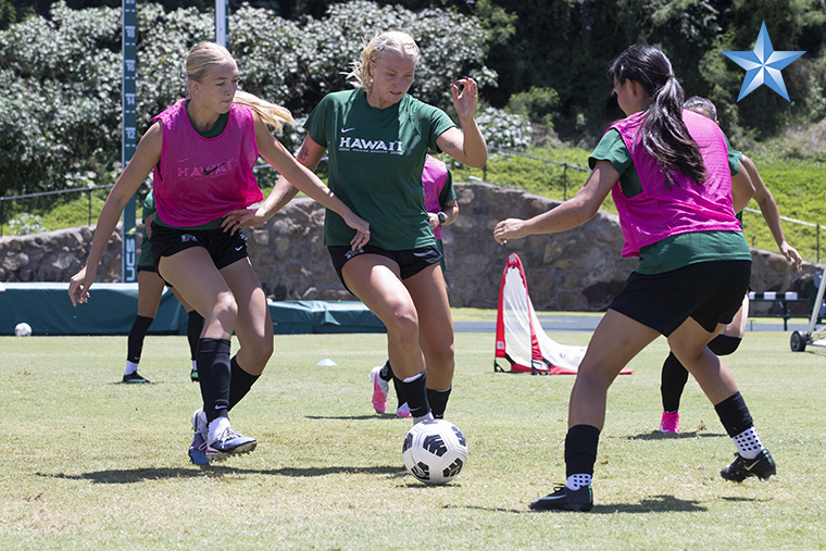 Wahine soccer team to kick off season on newly completed campus field - Honolulu Star-Advertiser