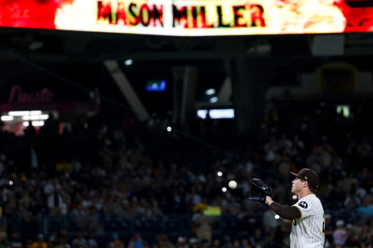 Tom Krasovic: Matchup between Mason Miller, ‘The Miz’ will have to wait until October - San Diego Union-Tribune