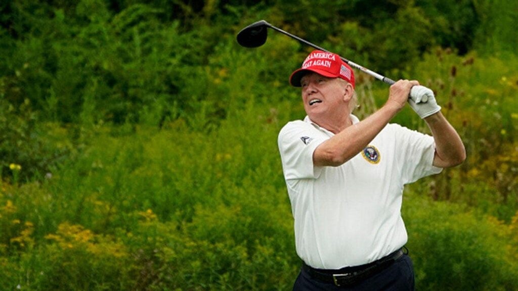 Trump Wins Senior Division Title with Impressive 70 at Bedminster Golf Championship - SSBCrack