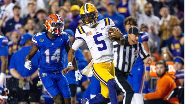 Jayden Daniels ‘profoundly disrespected’ by LSU over No. 5 - Louisiana Sports